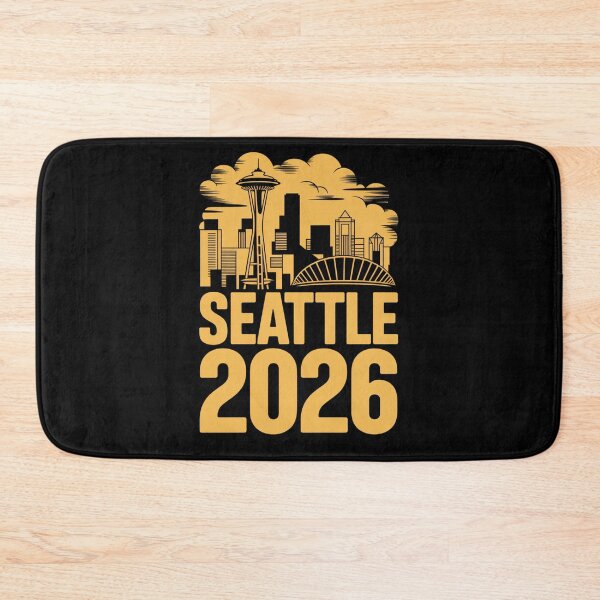 Item preview, Seattle 2026  Space Needle Stadium Skyline T-Shirt V4 designed and sold by DarylWelsh2024.