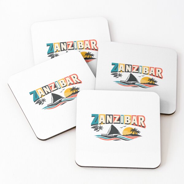 Item preview, Zanzibar Retro Vintage Travel Shirt designed and sold by SJarts Creative Studio.