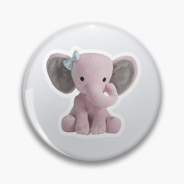 Item preview, Cute Stuffed Elephant with Bow designed and sold by nogoody2shoes.