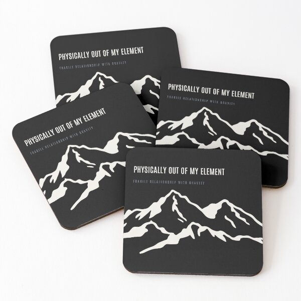 Item preview, Physically Out Of My Element Funny Rock Climb Crisis Technical Alpine designed and sold by SlothcoreVibes.