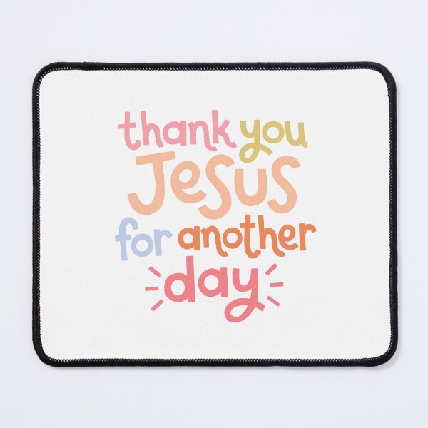 Item preview, Thank You Jesus For Another Day Hand Lettered Art designed and sold by kinleykreates.