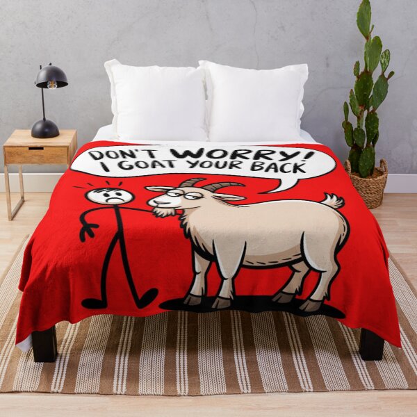Item preview, DON’T WORRY! I GOAT YOUR BACK designed and sold by 123ks.