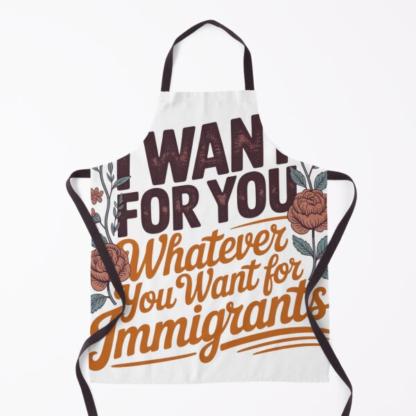 Item preview, I Want for You Whatever You Want for Immigrants Equality Statement Design designed and sold by MerchlyMike.