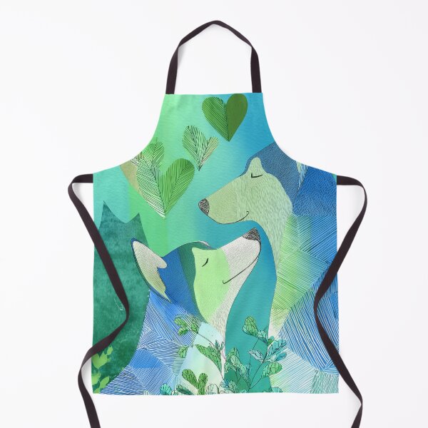 Item preview, Two Whimsical huskies in Nature designed and sold by lautir.