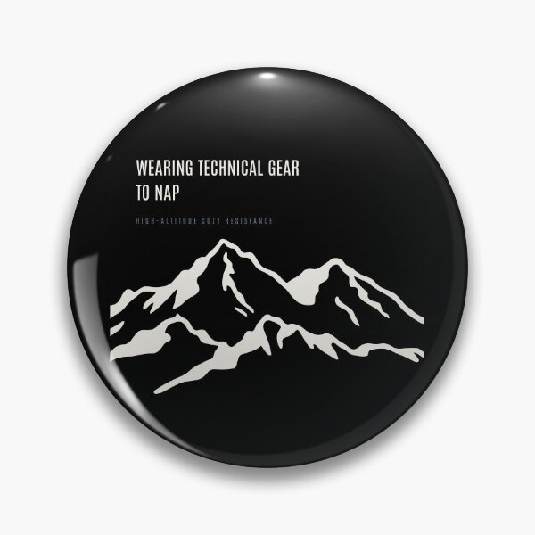 Item preview, Wearing Technical Gear To Nap Ironic Outdoor Culture Minimal Mountain designed and sold by SlothcoreVibes.
