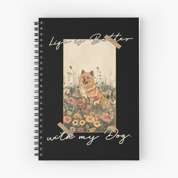 Item preview, Funny Finnish Spitz Life is Better Floral Cottagecore Mom Dad Kids designed and sold by rafaeltto.