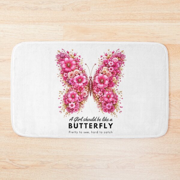 Item preview, Elegant Flower Butterfly Typography designed and sold by DesignByKhayal.