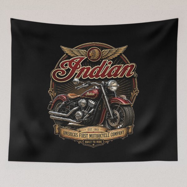 Item preview, Indian America's First Motorcycle Company 1901 — Built to Ride designed and sold by IronRoadCo.