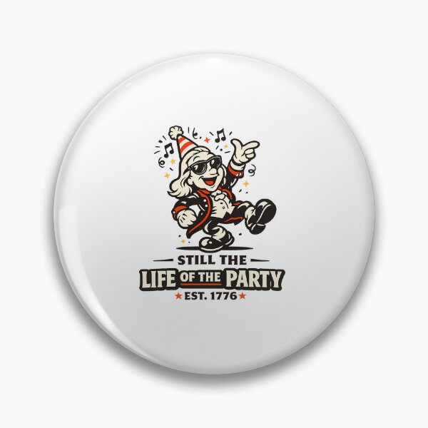 Item preview, Benjamin Franklin Life Of The Party 1776 2026 Humorous Patriotic designed and sold by chattsuede.
