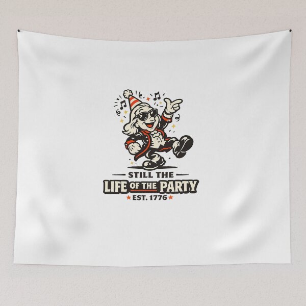 Item preview, Benjamin Franklin Life Of The Party 1776 2026 Humorous Patriotic designed and sold by chattsuede.