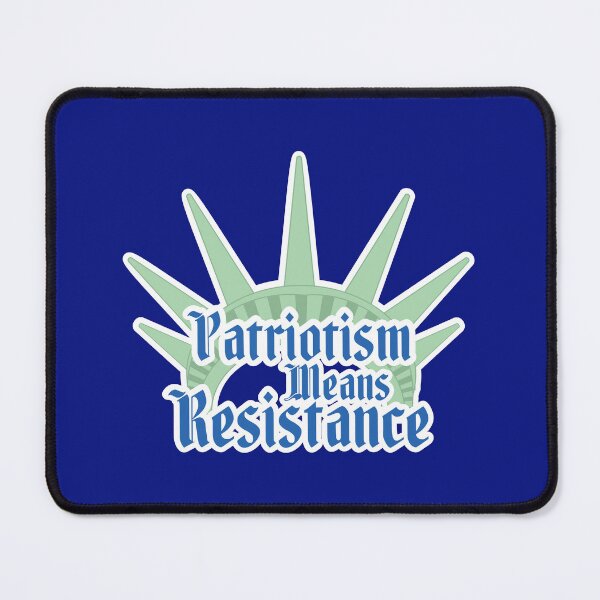 Item preview, Patriotism Means Resistance Liberty Crown designed and sold by Hallowed Artistry.
