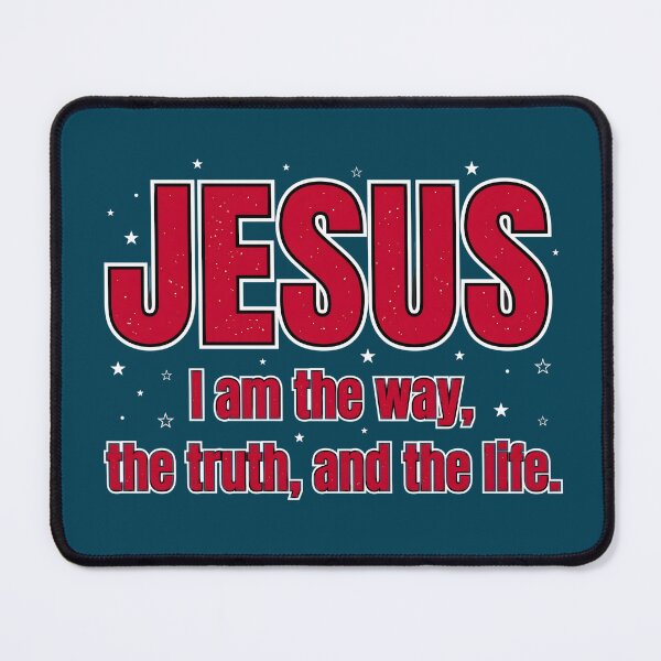 Item preview, Jesus Way Truth Life Typography designed and sold by RRRShop.