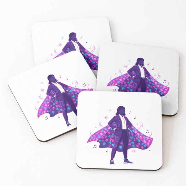 Item preview, Korean teacher superhero hangul cape kpop gift idea designed and sold by language-des.