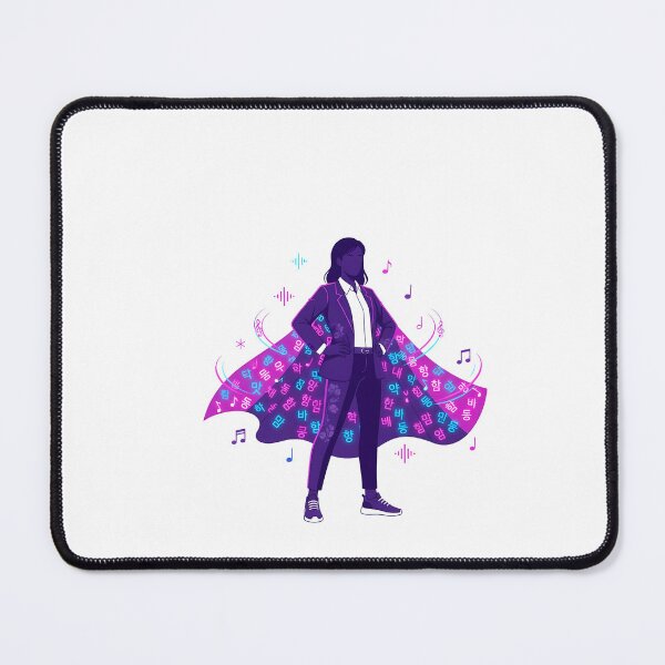 Item preview, Korean teacher superhero hangul cape kpop gift idea designed and sold by language-des.