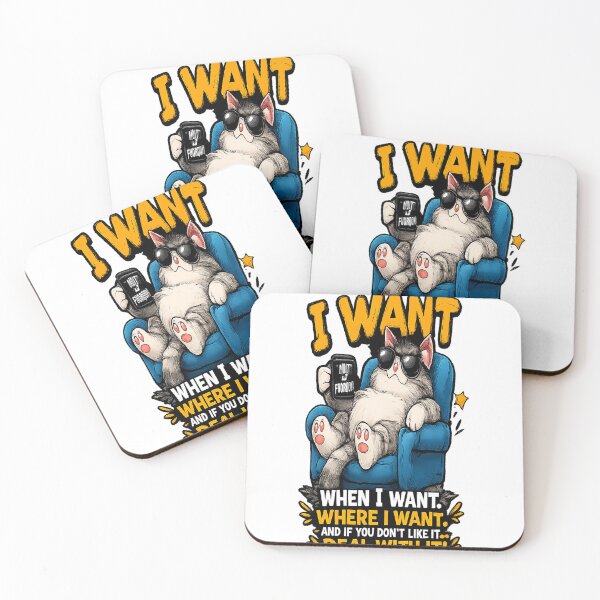 Item preview, I Want What I Want Cat designed and sold by Dusk & Dawn Apparel.