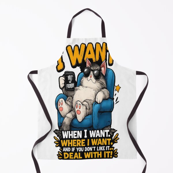 Item preview, I Want What I Want Cat designed and sold by Dusk & Dawn Apparel.