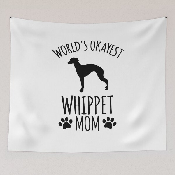Item preview, Worlds Okayest Whippet Mom - Dog Mom designed and sold by kindxinn.