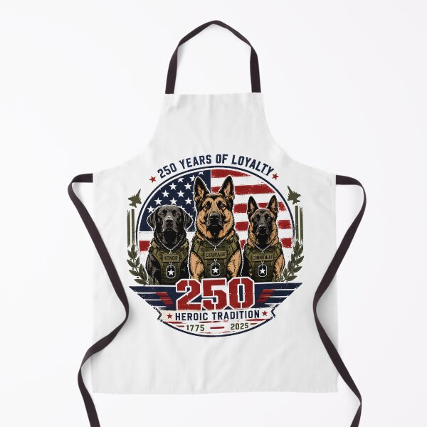 Item preview, US Army 250th Anniversary K9 Military Working Dog designed and sold by chattsuede.
