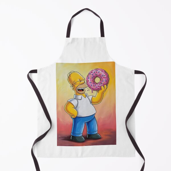 Item preview, Homer Donut Oil Painting Wall Art designed and sold by DohLab.