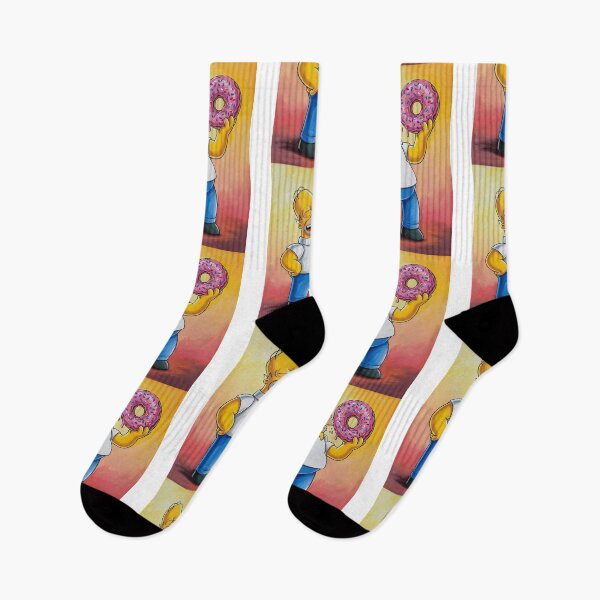 Item preview, Homer Donut Oil Painting Wall Art designed and sold by DohLab.