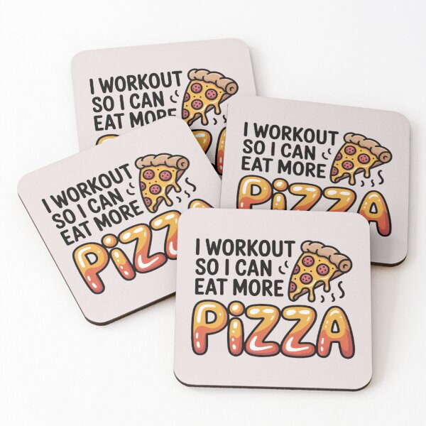 Item preview, I workout so I can eat more pizza designed and sold by 123ks.