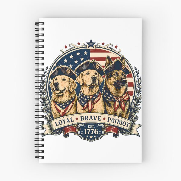 Item preview, Loyal Brave True Est 1776 Dogs Revolutionary War designed and sold by chattsuede.