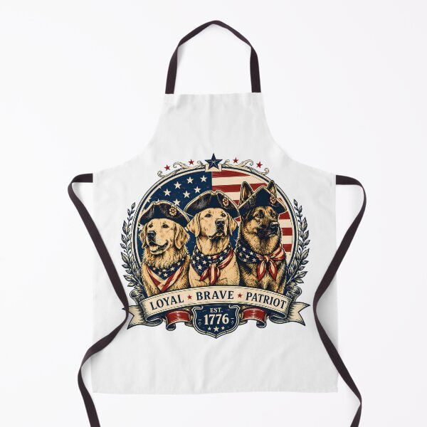 Item preview, Loyal Brave True Est 1776 Dogs Revolutionary War designed and sold by chattsuede.