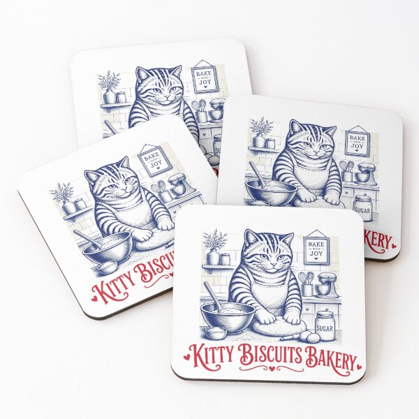 Item preview, Kitty Biscuits Bakery designed and sold by bookclubpress.
