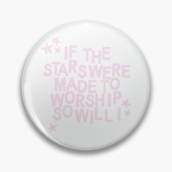 Item preview, If The Stars Were Made To Worship So Will I Art designed and sold by kinleykreates.