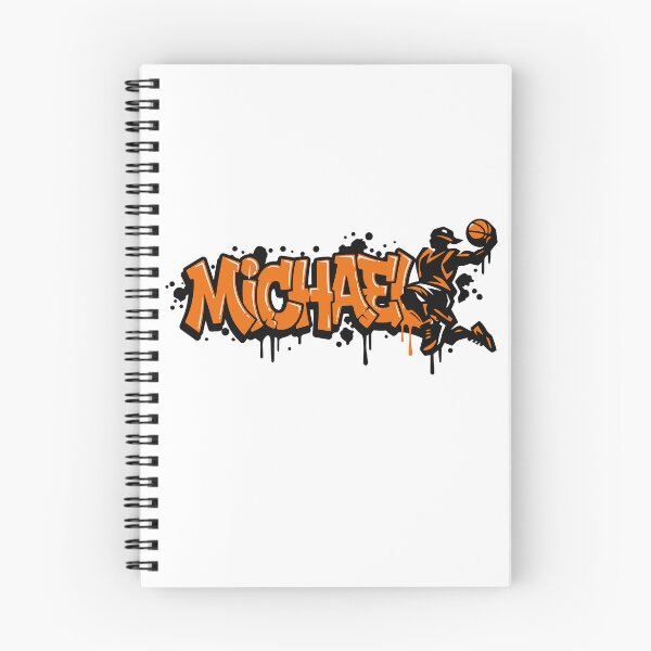 Item preview, Michael Basketball Graffiti Street Art Slam Dunk Design designed and sold by digital.stickerperso.com.