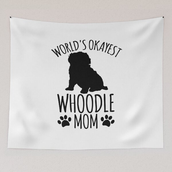 Item preview, Worlds Okayest Whoodle Mom - Dog Mom designed and sold by kindxinn.