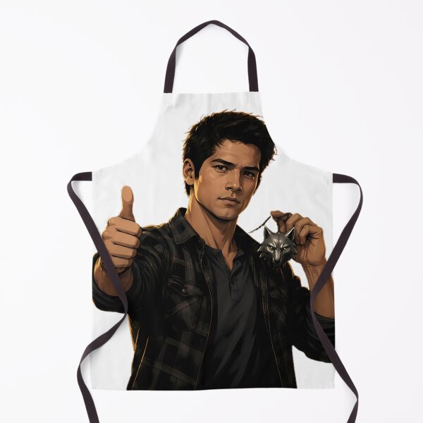 Item preview, Teen Werewolf Hero Wolf Pendant Thumbs Up Dark Comic Art Portrait designed and sold by LoomisDreams.