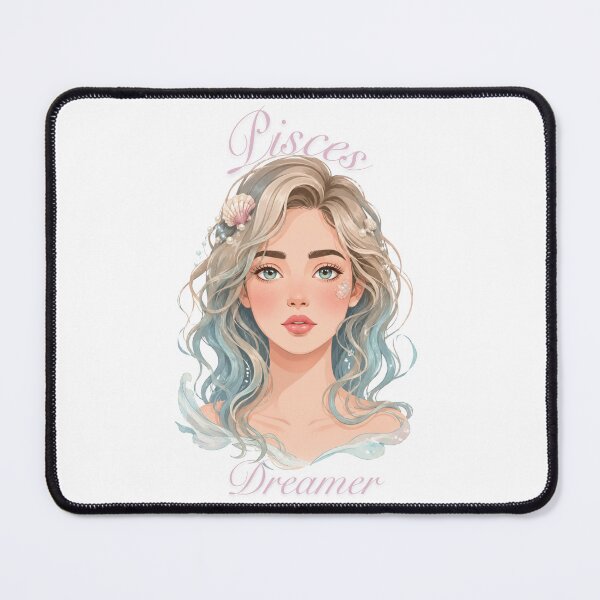 Item preview, Pisces Dreamer Zodiac Astrological Aesthetic Girl designed and sold by Marcelina28.