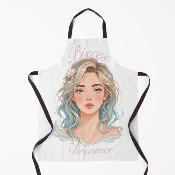 Item preview, Pisces Dreamer Zodiac Astrological Aesthetic Girl designed and sold by Marcelina28.