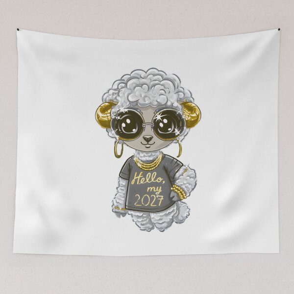 Item preview, Glam Sheep designed and sold by Retro Whimsy.