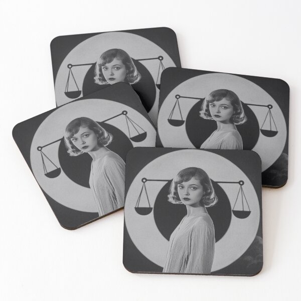 Item preview, Libra — Vintage Astrology Portrait designed and sold by Venusinthe8th.