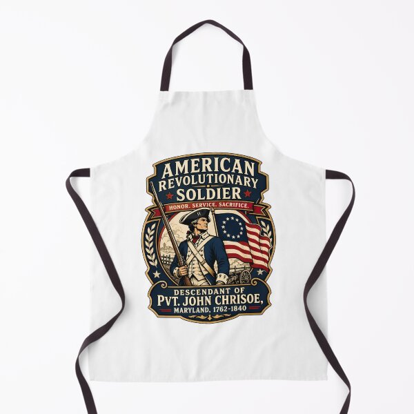 Item preview, Descendant Of Pvt John Chrisoe American Revolutionary Soldier designed and sold by chattsuede.