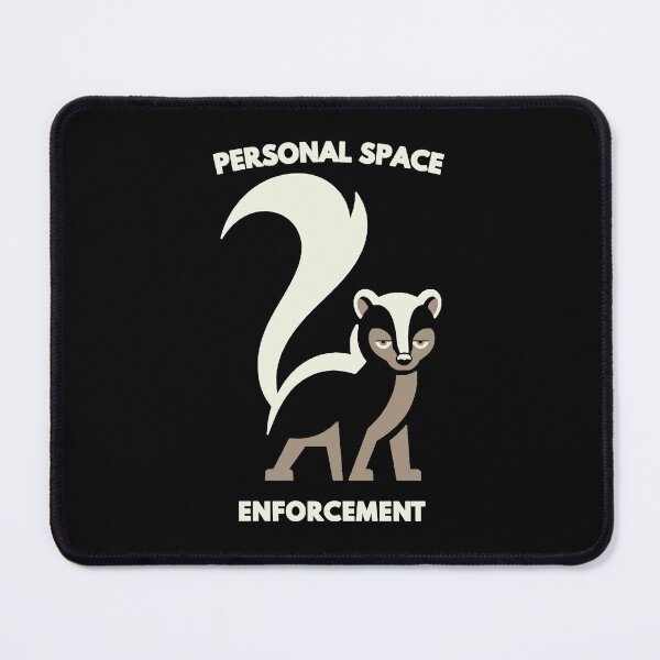 Item preview, Funny Skunk Personal Space Enforcement Animal Humor designed and sold by Lyfeinsights.