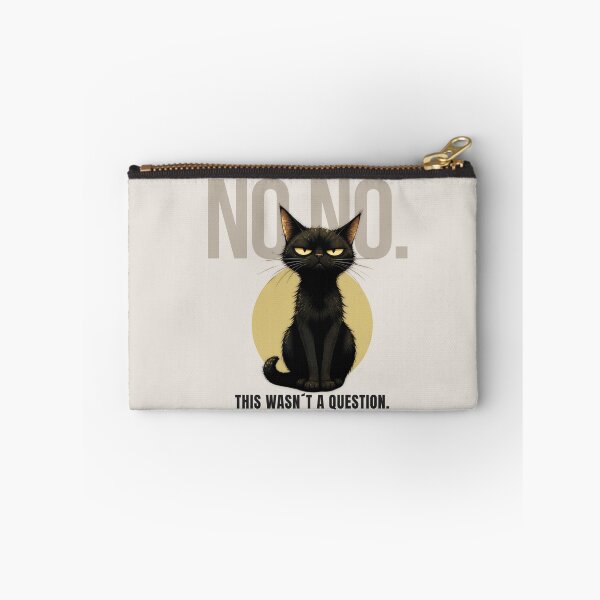 Item preview, No No Black Cat Meme designed and sold by Print_Syndicate.