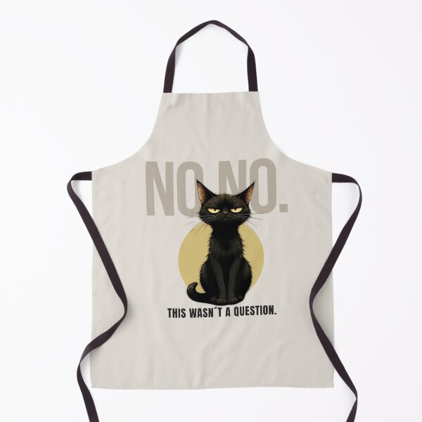 Item preview, No No Black Cat Meme designed and sold by Print_Syndicate.
