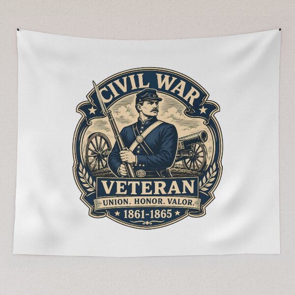 Item preview, Civil War Union Veteran Honor Valor 1861-1865 designed and sold by chattsuede.