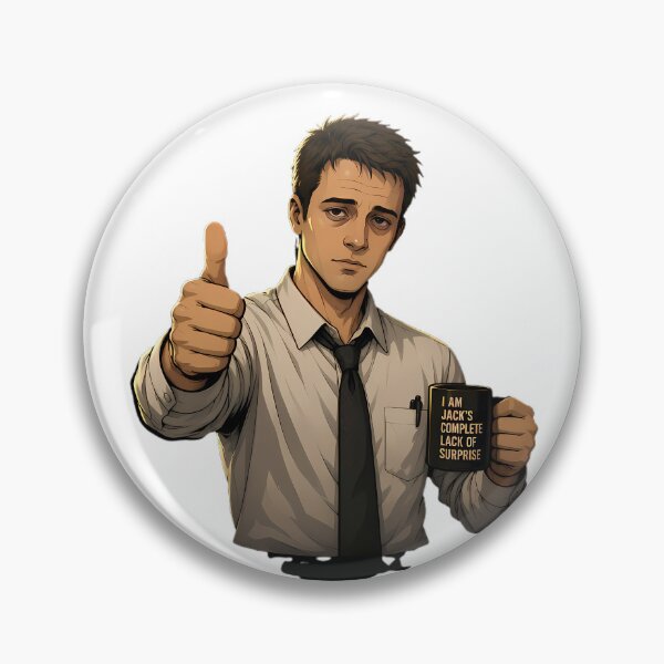 Item preview,  I Am Jack's Complete Lack of Surprise Deadpan Office Guy Mug Comic Art designed and sold by LoomisDreams.