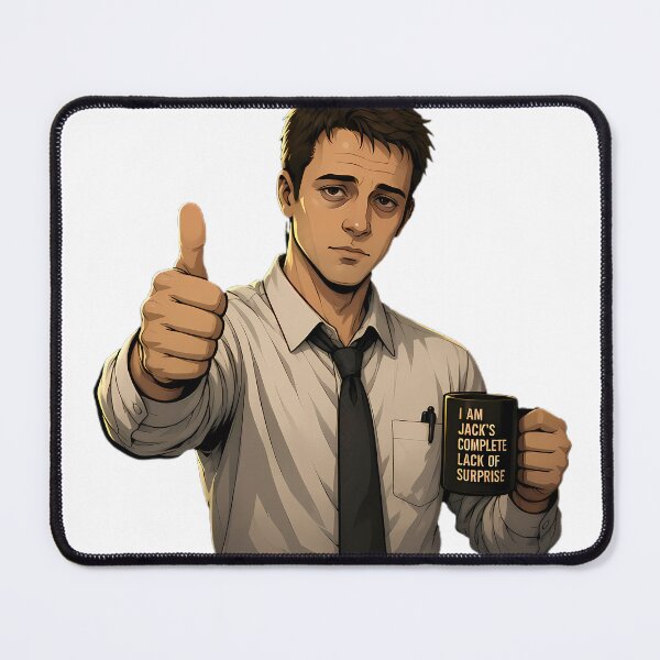 Item preview,  I Am Jack's Complete Lack of Surprise Deadpan Office Guy Mug Comic Art designed and sold by LoomisDreams.