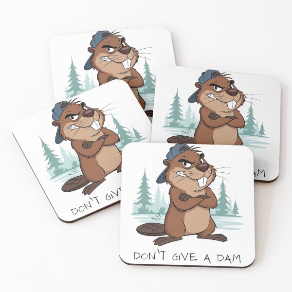 Item preview, Give a Dam Funny Beaver designed and sold by Wild-N-Awww.