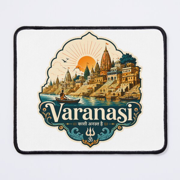 Item preview, Varanasi Ghats Spiritual Heritage Design designed and sold by ArtsyExplorer.