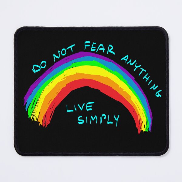 Item preview, Do Not Fear, Live Simply - Rainbow  designed and sold by GaMaDesing.
