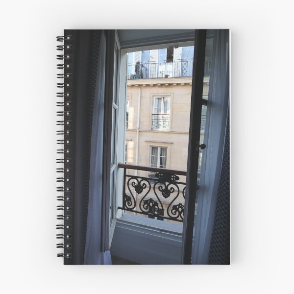 Item preview, Paris Window Morning – Haussmann Balcony Photography Print designed and sold by Lia-cheer.