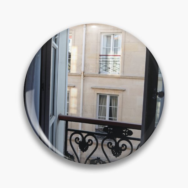 Item preview, Paris Window Morning – Haussmann Balcony Photography Print designed and sold by Lia-cheer.