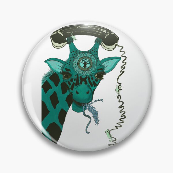 Item preview, giraffe-callture teal designed and sold by Whimsicalwakko's.