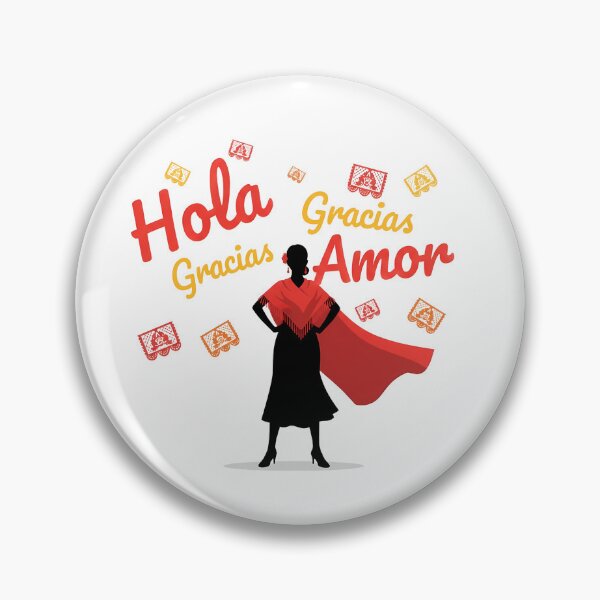 Item preview, Spanish teacher superhero flamenco cape hello thank you gift idea designed and sold by language-des.